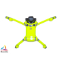 DJI Mini 5 Pro - Skin - Design: Neon Gelb - inkl. 6x Batteriefolie und RC-N3 + RC2 Controllerfolie