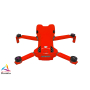 DJI Mini 5 Pro - Skin - Design: Neon Rot - inkl. 6x Batteriefolie und RC-N3 + RC2 Controllerfolie