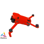 DJI Mini 5 Pro - Skin - Design: Neon Rot - inkl. 6x Batteriefolie und RC-N3 + RC2 Controllerfolie