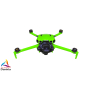 DJI Mini 5 Pro - Skin - Design: Neon Grün - inkl. 6x Batteriefolie und RC-N3 + RC2 Controllerfolie