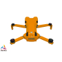 DJI Mini 5 Pro - Skin - Design: Neon Orange - inkl. 6x Batteriefolie und RC-N3 + RC2 Controllerfolie
