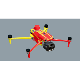copie de DJI M4T – SKIN – DESIGN: FEUERWEHR* - Individualisierbar