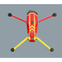 DJI M4T – SKIN – DESIGN: FEUERWEHR ohne Alles - Individualisierbar