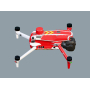 DJI M4T – SKIN – DESIGN: DRK ohne Alles - Individualisierbar