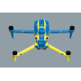 DJI M4TD – SKIN – DESIGN: Polizei ohne Alles - Individualisierbar
