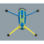DJI M4TD – SKIN – DESIGN: Polizei ohne Alles - Individualisierbar