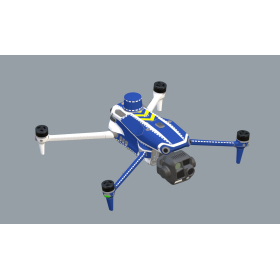 copia de DJI M4T – SKIN – DESIGN: Camo Blau