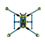 DJI M350 – SKIN – DESIGN: POLIZEI ohne Alles - Individualisierbar