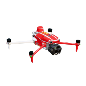 DJI M4T – SKIN – DESIGN: DRK ohne Alles - Individualisierbar