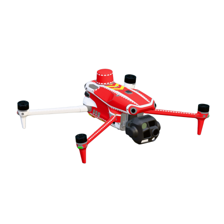 copia di DJI M4T – SKIN – DESIGN: Camo Blau