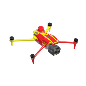 copia di DJI M4T – SKIN – DESIGN: FEUERWEHR* - Individualisierbar