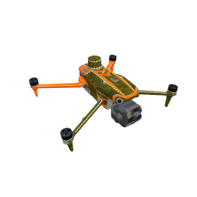 DJI M4T – SKIN – DESIGN: SAR ohne Alles - Individualisierbar