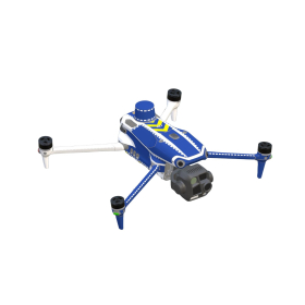 copie de DJI M4T – SKIN – DESIGN: Camo Blau
