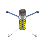 copia de DJI M4T – SKIN – DESIGN: Camo Blau