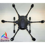 YUNEEC TYPHOON HPLUS - SKIN - HONEYCOMB SCHWARZ / BLACK / Wrap / Decal / Drohne