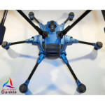 YUNEEC TYPHOON HPLUS - SKIN - CARBON BLAU / BLUE / Wrap / Decal / Drohne