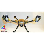 YUNEEC TYPHOON HPLUS - SKIN - CARBON GOLD / Wrap / Decal / Drohne