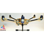 YUNEEC TYPHOON HPLUS - SKIN - CARBON GOLD / Wrap / Decal / Drohne