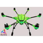 YUNEEC TYPHOON HPLUS - SKIN - CARBON GRÜN / GREEN / Wrap / Decal / Drohne