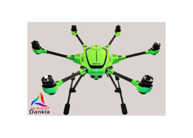 YUNEEC TYPHOON HPLUS - SKIN - CARBON GRÜN / GREEN / Wrap / Decal / Drohne