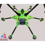 YUNEEC TYPHOON HPLUS - SKIN - CARBON GRÜN / GREEN / Wrap / Decal / Drohne