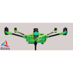 YUNEEC TYPHOON HPLUS - SKIN - CARBON GRÜN / GREEN / Wrap / Decal / Drohne