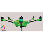 YUNEEC TYPHOON HPLUS - SKIN - CARBON GRÜN / GREEN / Wrap / Decal / Drohne