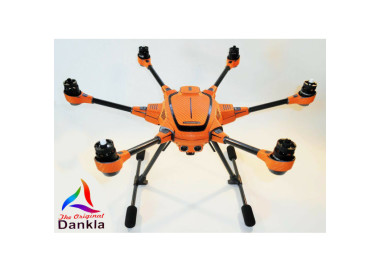 YUNEEC TYPHOON HPLUS - SKIN - CARBON ORANGE / Wrap / Decal / Drohne