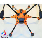 YUNEEC TYPHOON HPLUS - SKIN - CARBON ORANGE / Wrap / Decal / Drohne