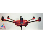 YUNEEC TYPHOON HPLUS - SKIN - CARBON ROT / RED / Wrap / Decal / Drohne