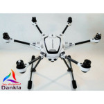 YUNEEC TYPHOON HPLUS - SKIN - CARBON WEISS / WHITE / Wrap / Decal / Drohne