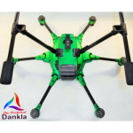 YUNEEC TYPHOON HPLUS - SKIN - CHROM GRÜN / GREEN / Wrap / Decal / Drohne