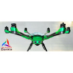 YUNEEC TYPHOON HPLUS - SKIN - CHROM GRÜN / GREEN / Wrap / Decal / Drohne