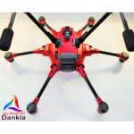 YUNEEC TYPHOON HPLUS - SKIN - CHROM ROT / RED / Wrap / Decal / Drohne