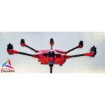 YUNEEC TYPHOON HPLUS - SKIN - CHROM ROT / RED / Wrap / Decal / Drohne