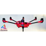 YUNEEC TYPHOON HPLUS - SKIN - CHROM ROT / RED / Wrap / Decal / Drohne