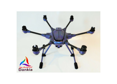 YUNEEC TYPHOON HPLUS - SKIN - METALLIC INTERGALACTIC BLUE / Wrap / Decal/Drohne