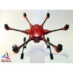 YUNEEC TYPHOON HPLUS - SKIN - METALLIC ROTBRAUN / REDBROWN / Wrap/Decal/Drohne