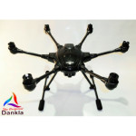 YUNEEC TYPHOON HPLUS - SKIN - METALLIC SCHWARZ / BLACK / Wrap / Decal / Drohne