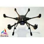 YUNEEC TYPHOON HPLUS - SKIN - METALLIC SCHWARZ / BLACK / Wrap / Decal / Drohne