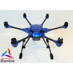 YUNEEC TYPHOON HPLUS - SKIN - METALLIC NIGHTBLUE / Wrap / Decal / Drohne