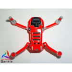 DJI MINI 2 - SKIN - NEON ROT/RED - Decal - Wrap -  Folie - Foil