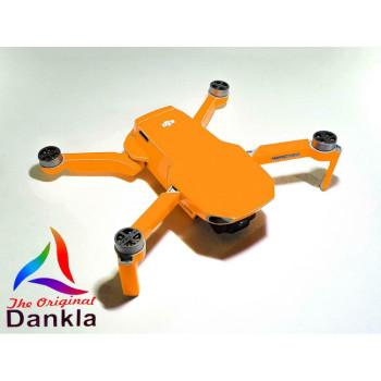 DJI MINI 2 - SKIN - NEON ORANGE - Decal - Wrap -  Folie - Foil