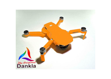DJI MINI 2 - SKIN - NEON ORANGE - Decal - Wrap -  Folie - Foil