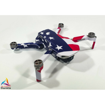 DJI MAVIC MINI - SKIN - USA -  / Folie / Decal / Wrap / Drohne / Zubehör