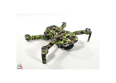 DJI MINI 2 - SKIN - DESIGN: GREEN FLASH  - Decal - Wrap -  Folie