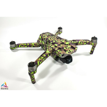 DJI MAVIC AIR 2 - SKIN - DESIGN: GREEN FLASH - Folie / Wrap / Decal