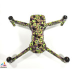 DJI MAVIC AIR 2 - SKIN - DESIGN: GREEN FLASH - Folie / Wrap / Decal