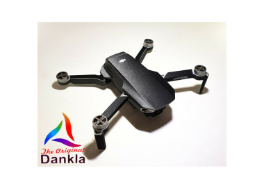 DJI MINI 2 - SKIN- ALU GRAU GEBÜRSTET/GREY BRUSHED- Decal - Wrap -  Folie - Foil