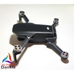 DJI MINI 2 - SKIN- ALU GRAU GEBÜRSTET/GREY BRUSHED- Decal - Wrap -  Folie - Foil